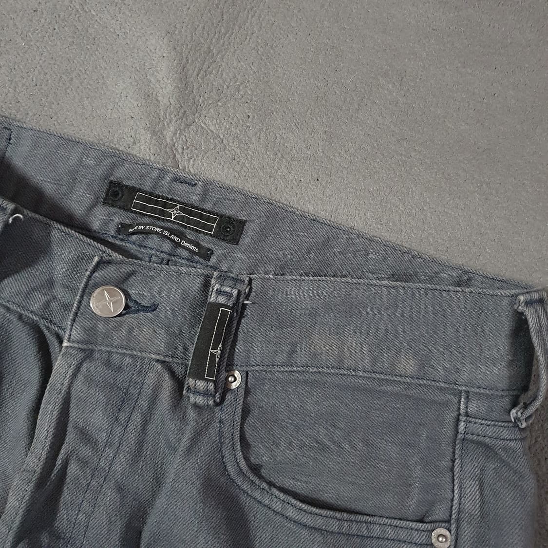스톤아일랜드 그레이 데님 팬츠 33 상품이미지6
