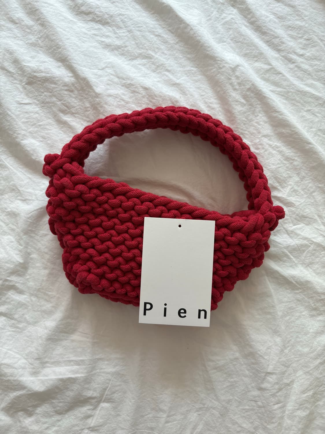 (수미님착용) 샵아모멘토 Pien Studio Knitted Bag 상품이미지7