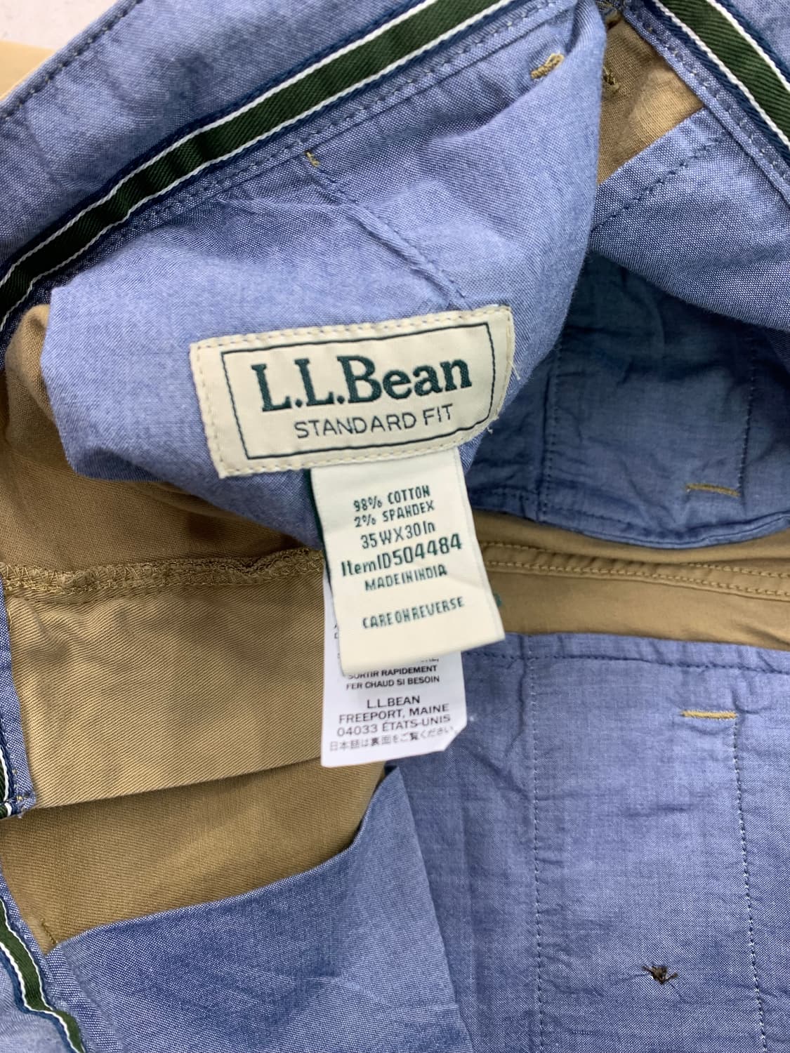 LL bean 엘엘빈 코튼팬츠 상품이미지4