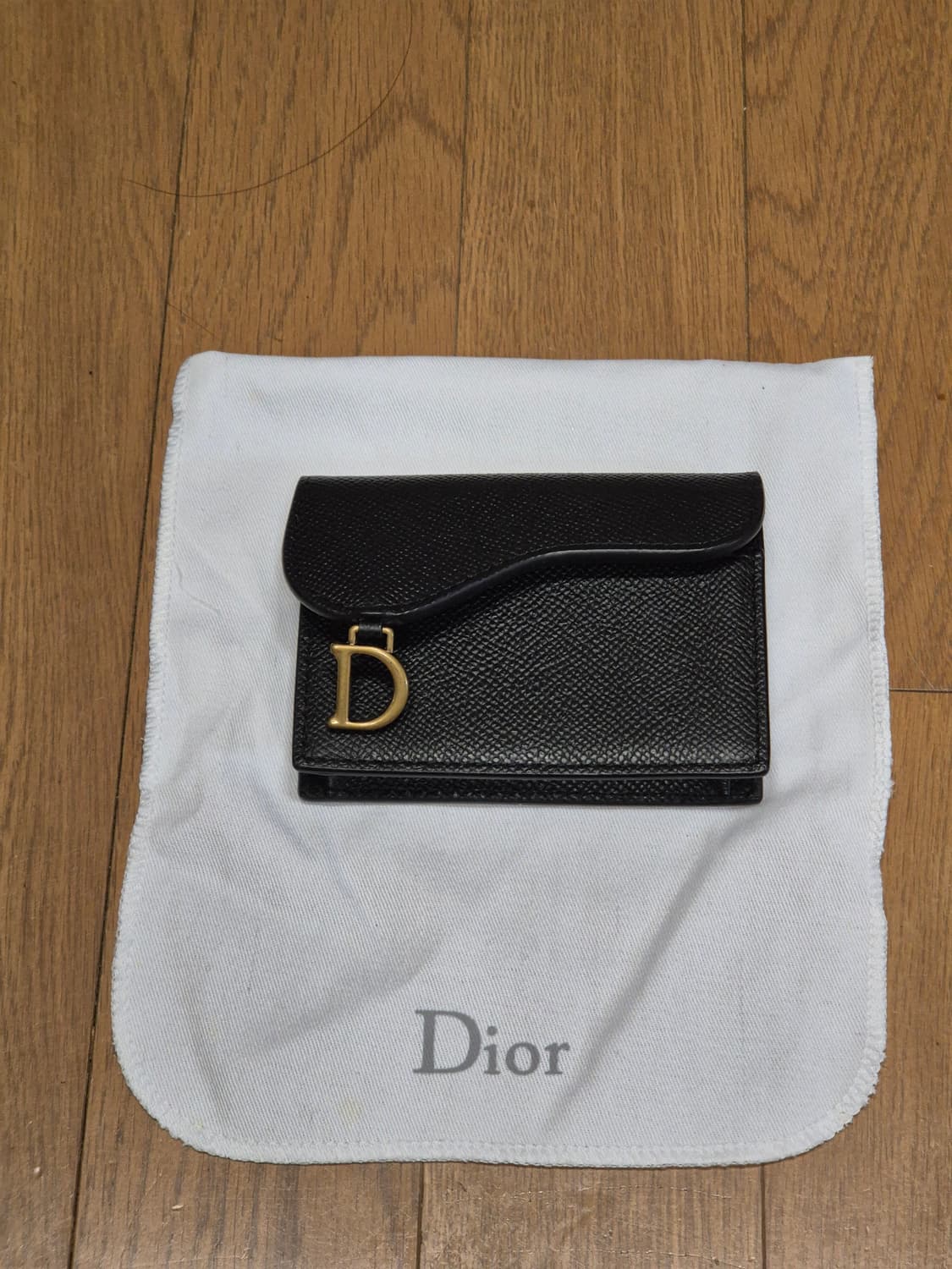(정품) 디올 고트스킨 로터스 새들 반지갑 (카드지갑 여성 명품) 상품이미지1