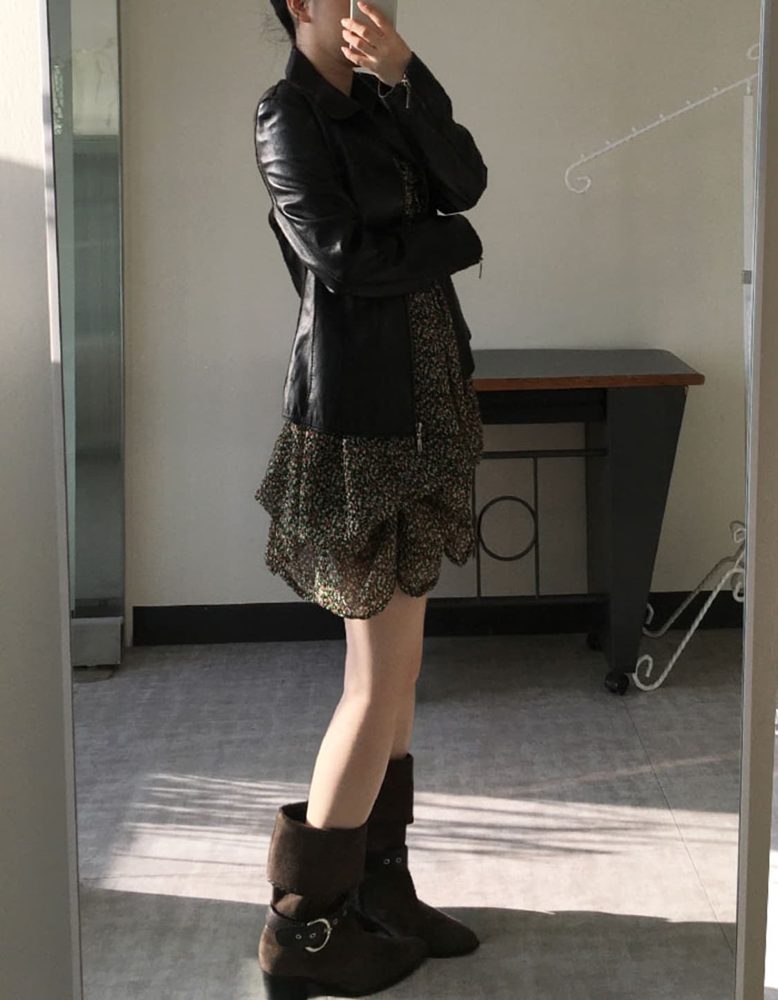 floral chiffon dress 상품이미지5