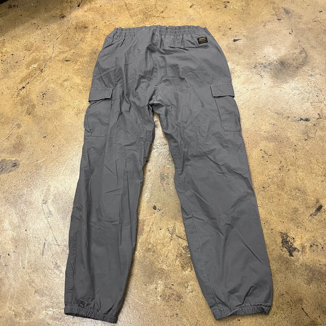 [정품/XL] 칼하트 그레이 카고 조거팬츠 b15 상품이미지3