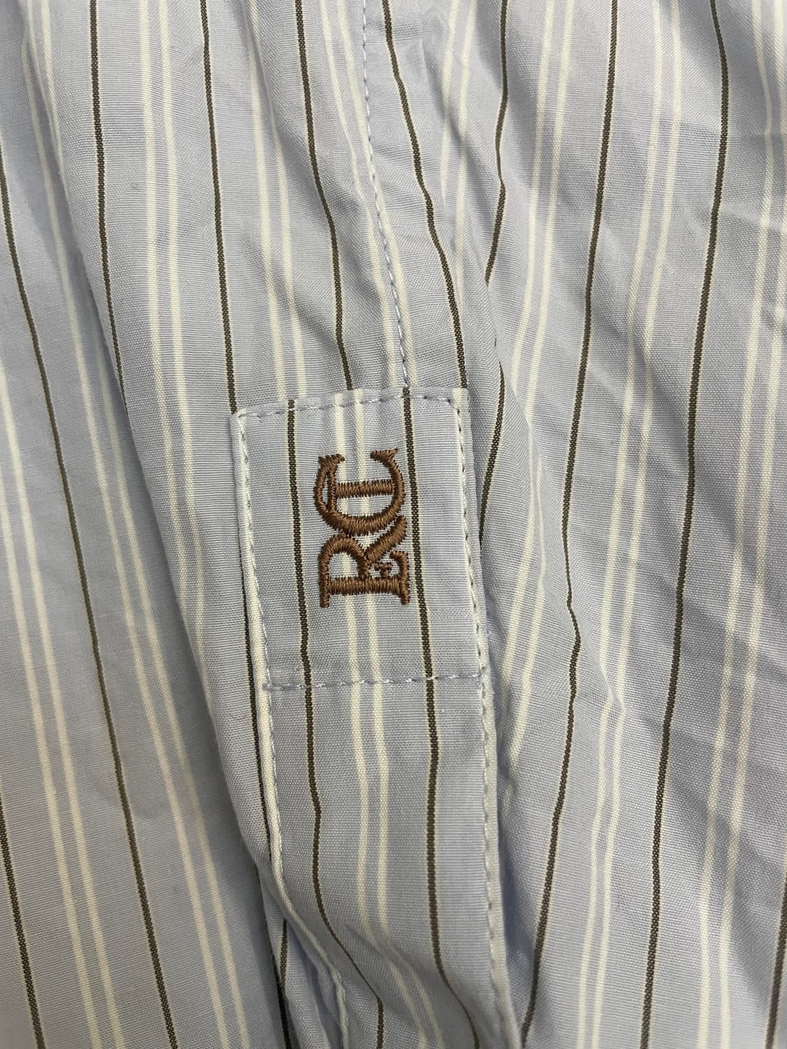 렉토 스트라이프 드로잉 셔츠 24SS 상품이미지8