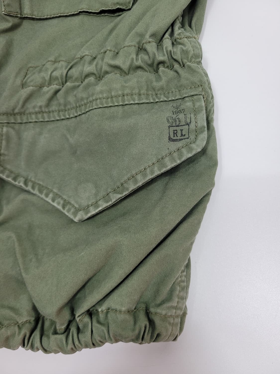 POLO 데님앤서플라이 m65 필드 베스트 / 여 XS 카키
 상품이미지5