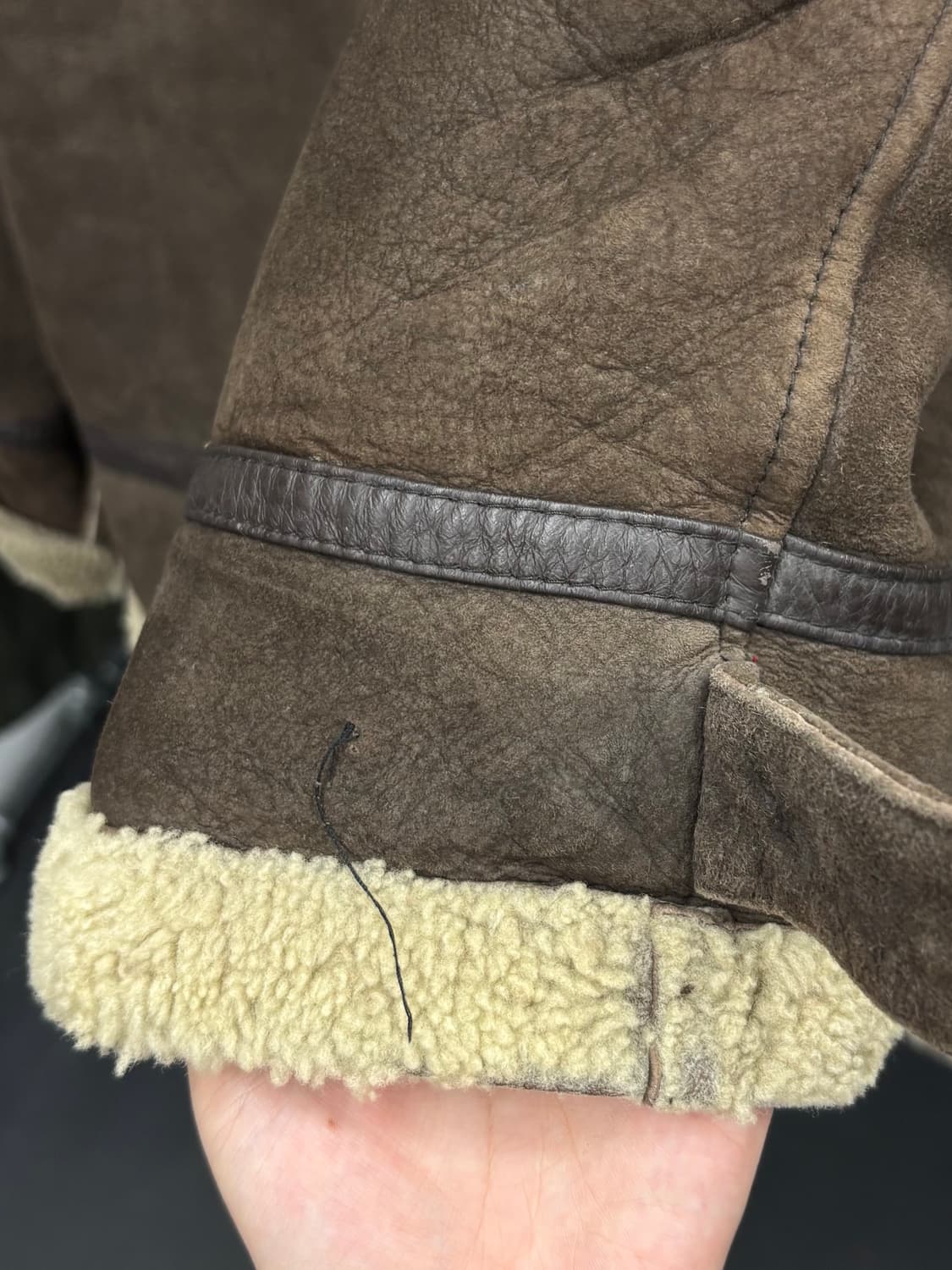 VTG 양가죽 B3 무스탕 자켓 상품이미지8