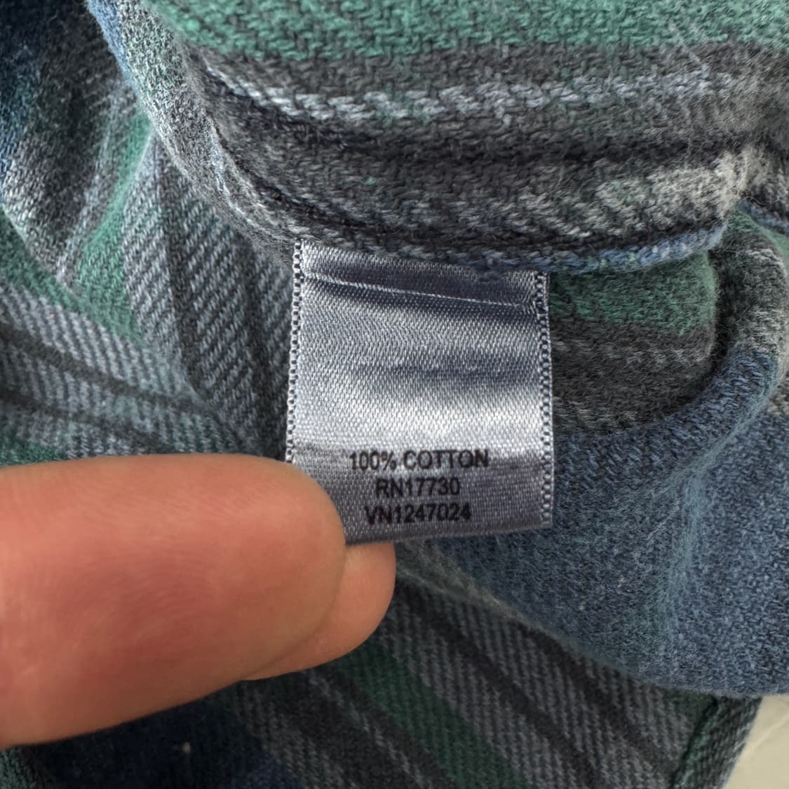 컨버스 투포켓 빈티지 체크셔츠 상품이미지6