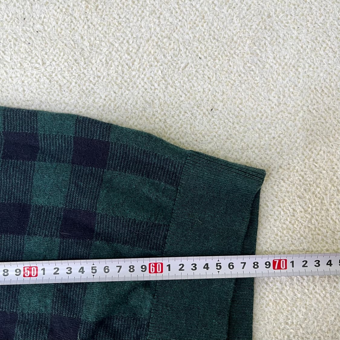 M 타미힐피거 체크 니트 가디건 0323M 상품이미지5