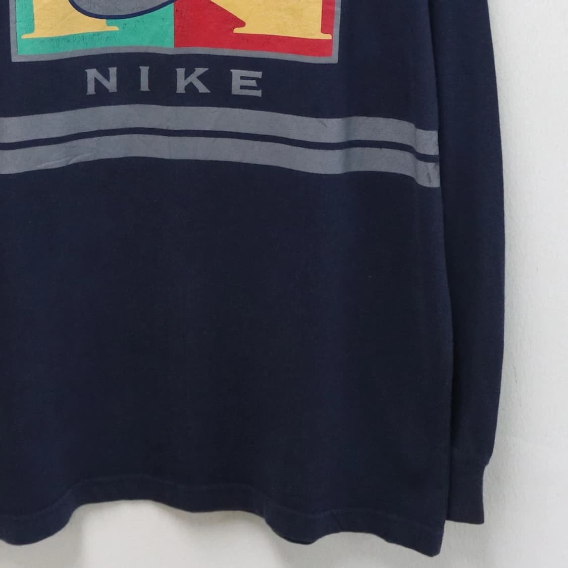 90'S 나이키 빈티지 로고 긴팔 티셔츠 63957 상품이미지4