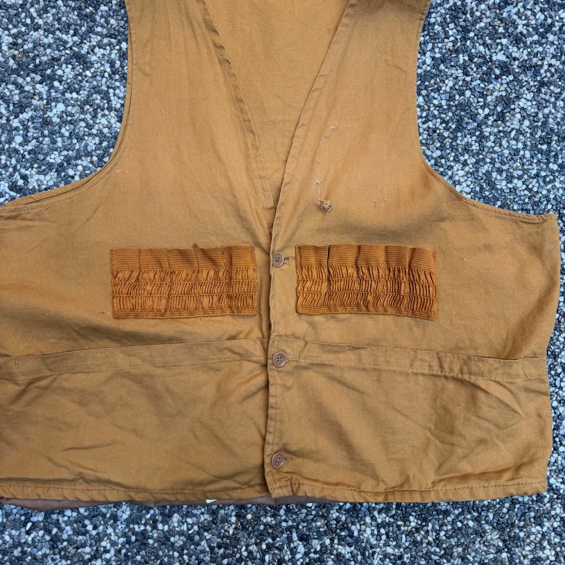 빈티지 사파리 헌팅 베스트 made in USA 상품이미지2