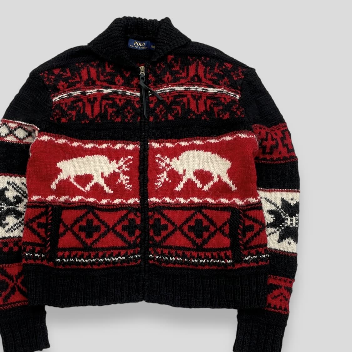 폴로 랄프로렌 코위찬 니트 집업 상품이미지2