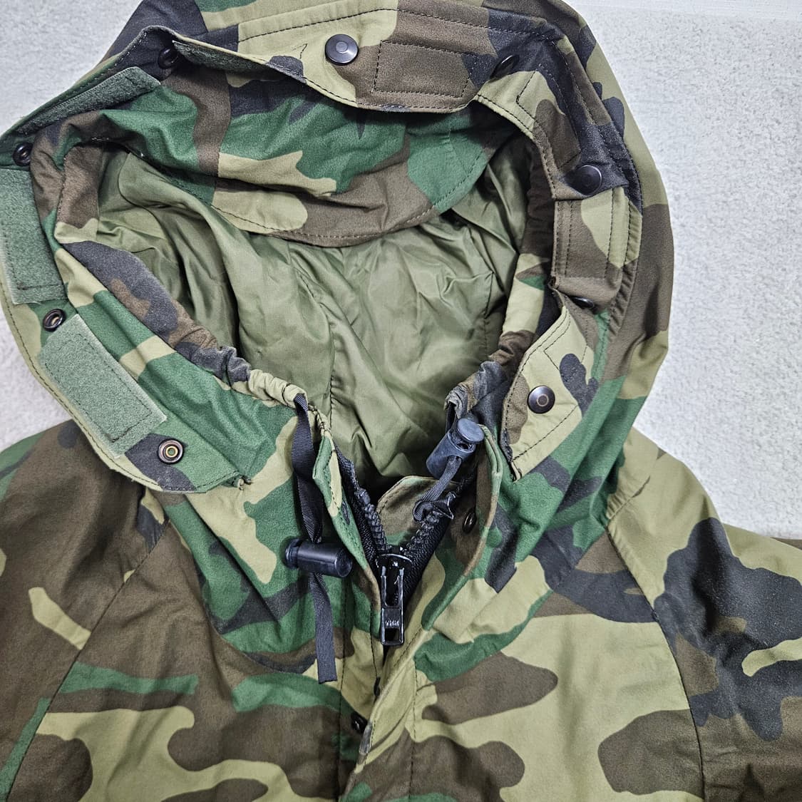 미군 우드랜드 고어텍스 파카 XS R 상품이미지3