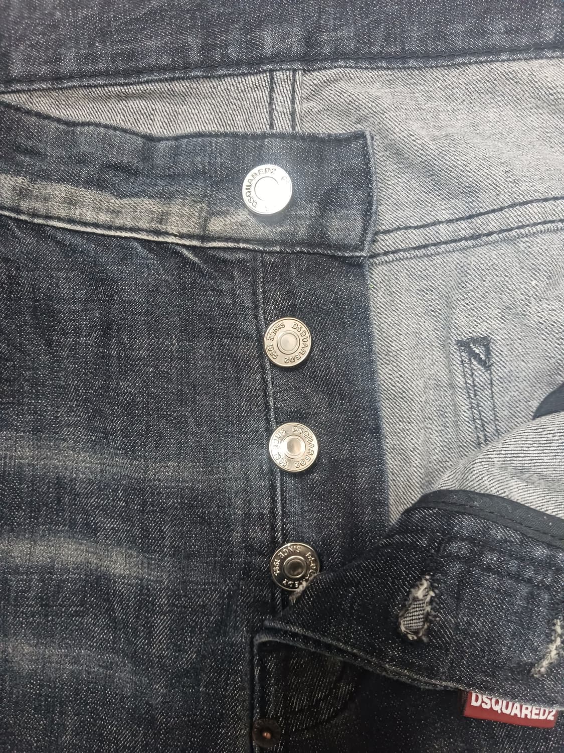 [36] 디스퀘어드2 디스워싱 슬림 블랙진 청바지 상품이미지6