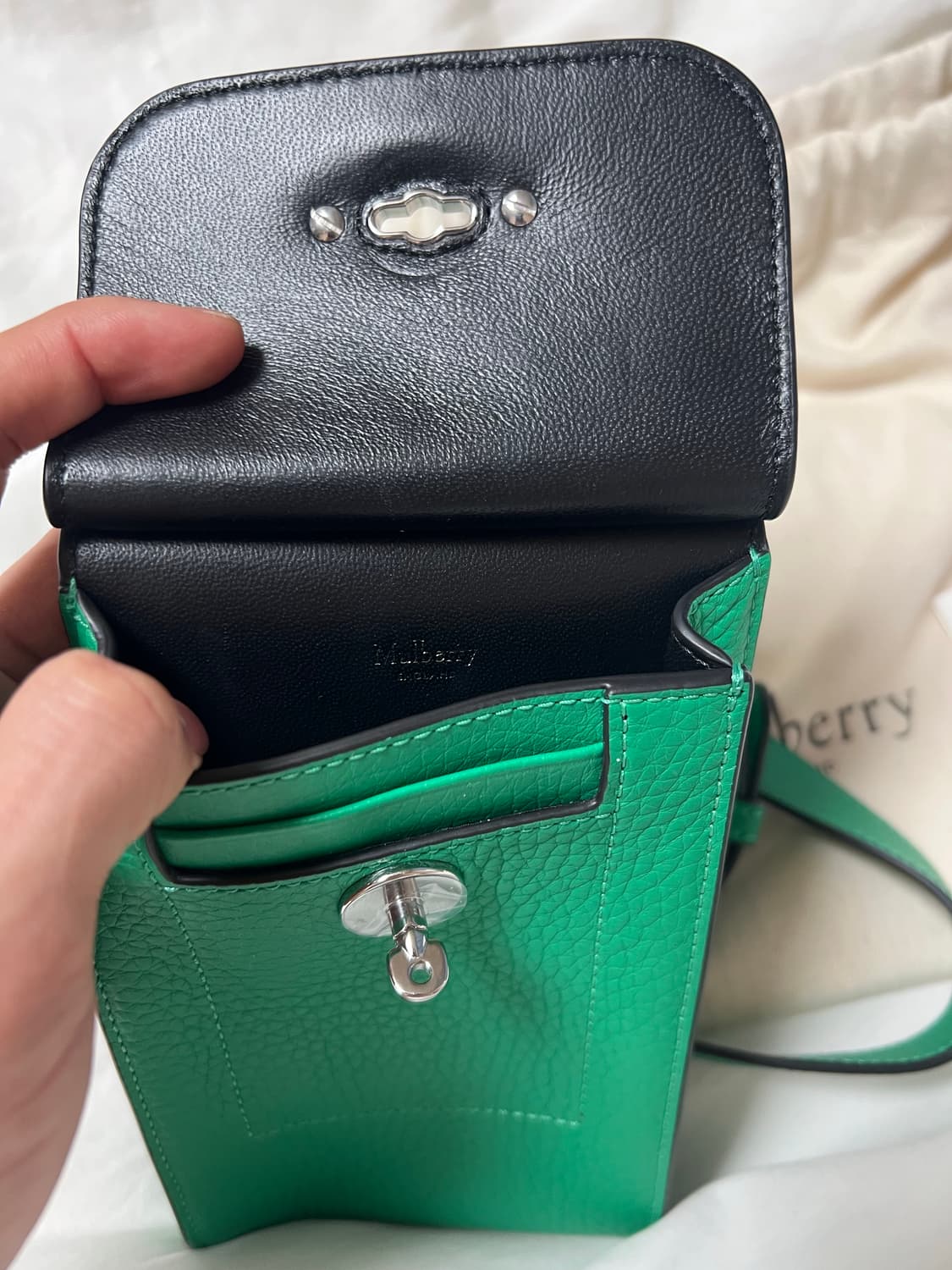 Mulberry mini antony 멀버리 미니 안토니 그린 상품이미지6