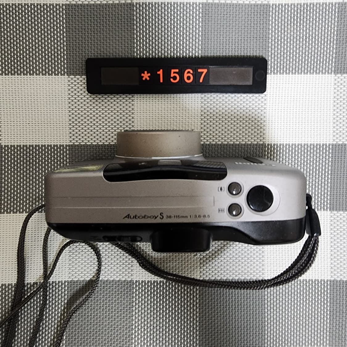 캐논 오토보이 S 파노라마 필름카메라 실버바디 상품이미지2