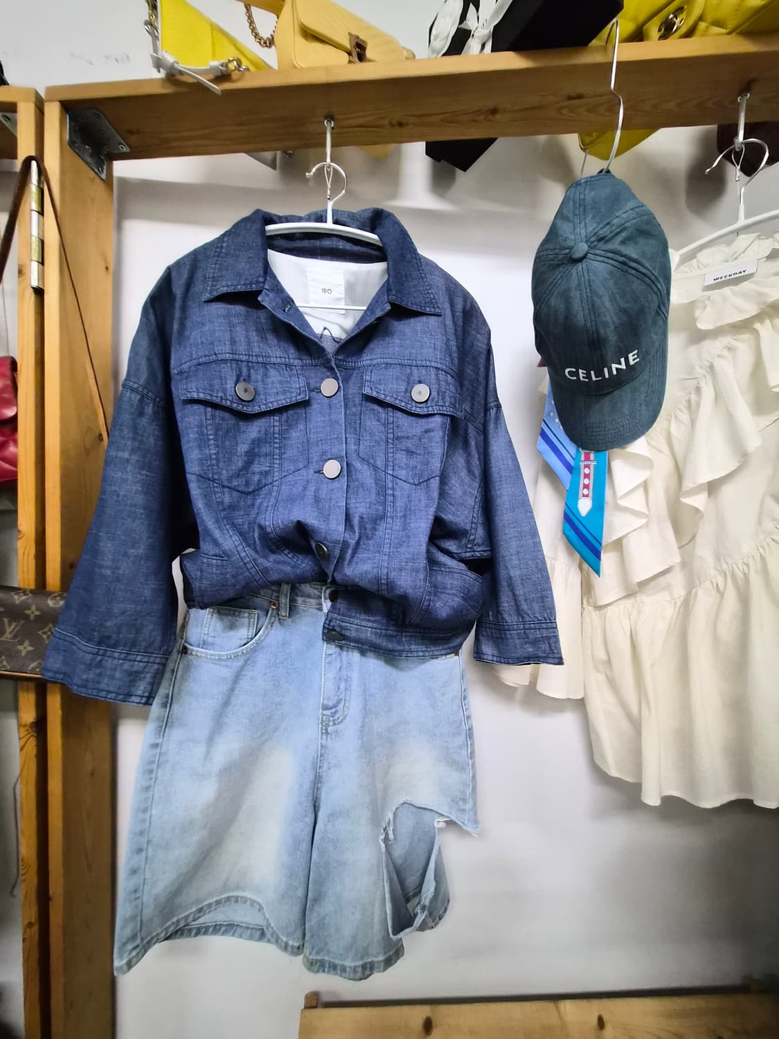 IRO  벌룬 데님 자켓 상품이미지1