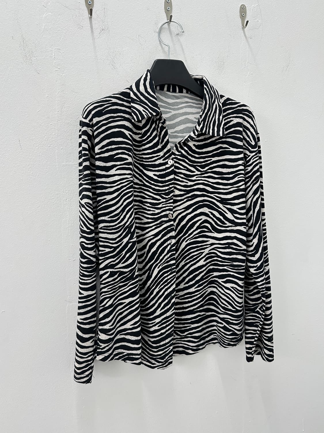 NONE vintage zebra pattern shirts 상품이미지4