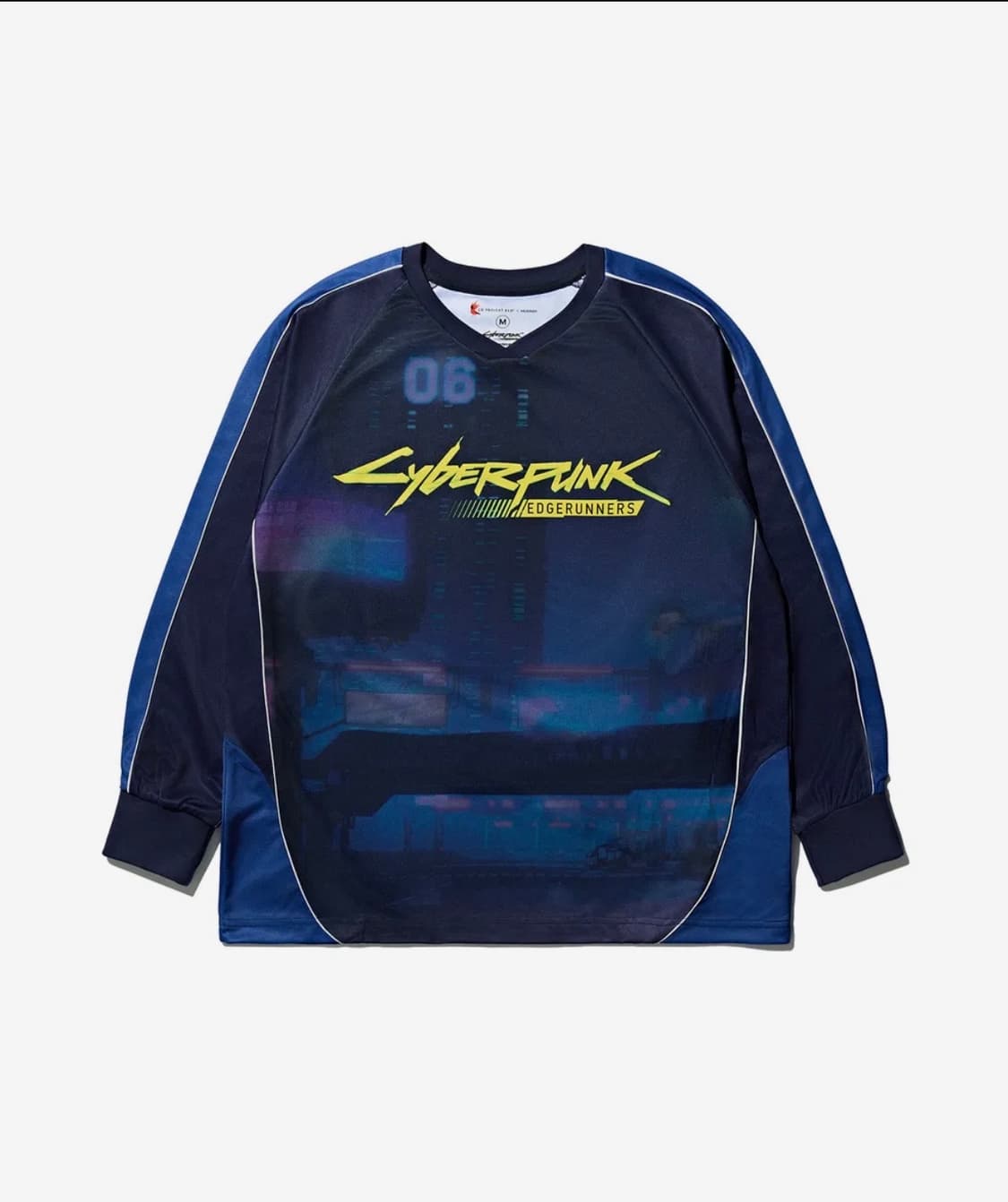 새상품(L)사이버펑크 엣지러너 나이트시티 메쉬 저지 상품이미지3