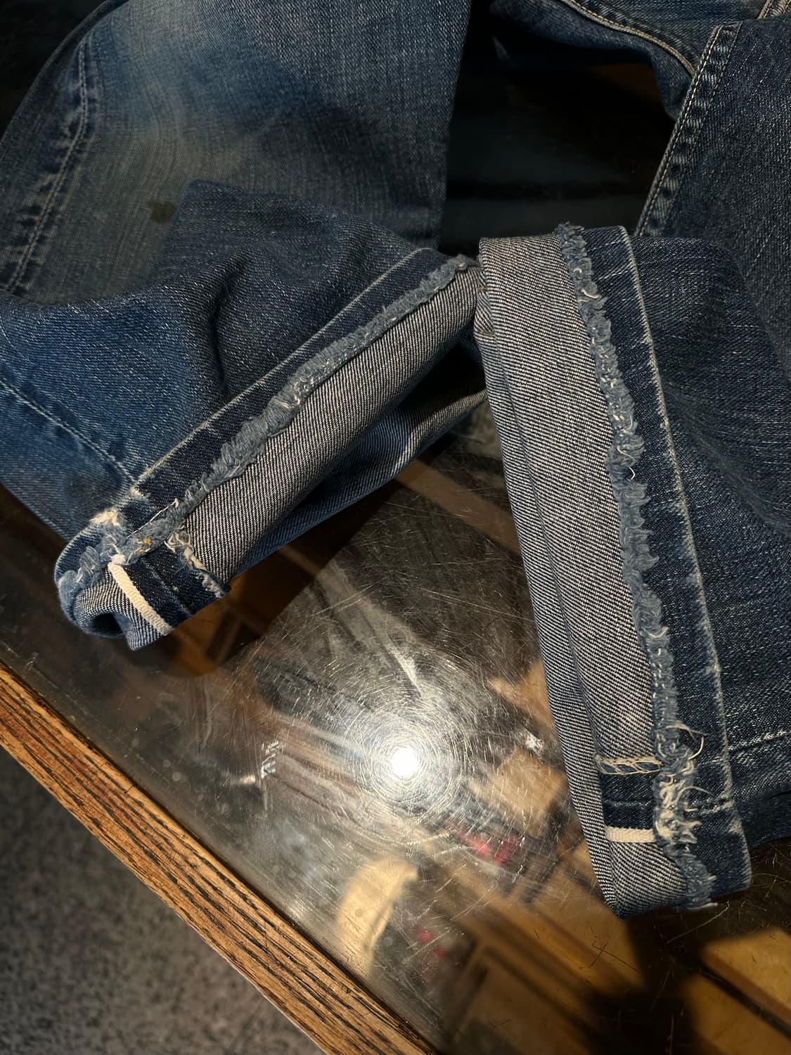 60s USA LEE 101Z Selvedge Denim Pants 상품이미지10