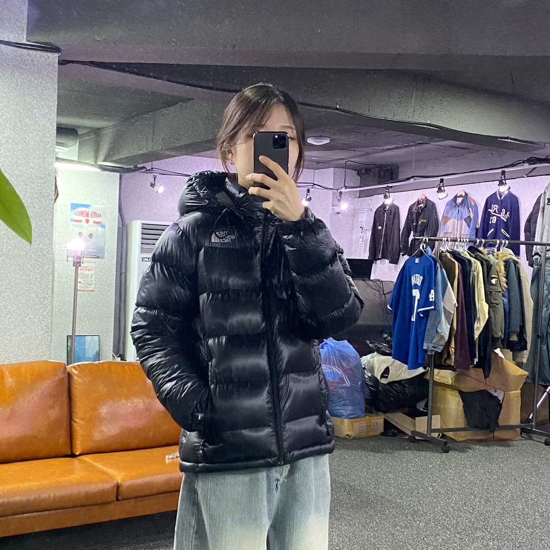 노스페이스 700 나일론 구스 패딩 B3073 상품이미지1