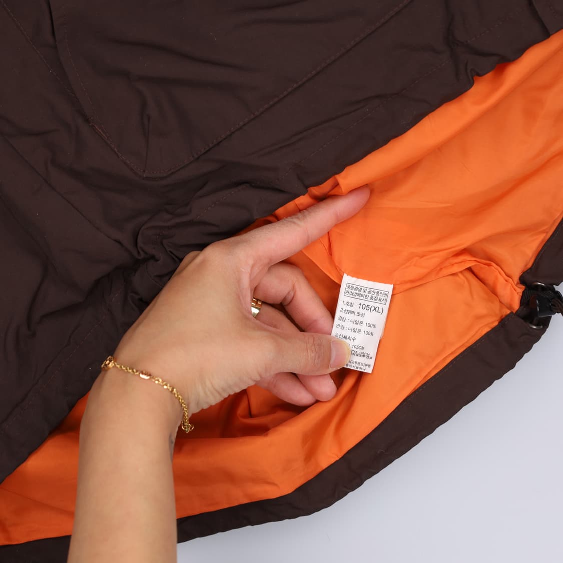 105 노스페이스 투톤 바람막이 0427H1 상품이미지6