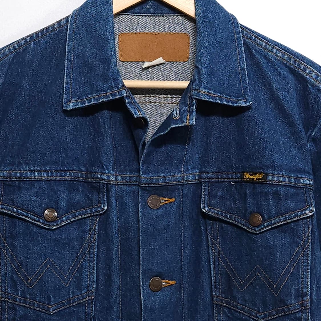 여성55~66)WRANGLER 랭글러 1990s 데님 청자켓 상품이미지2