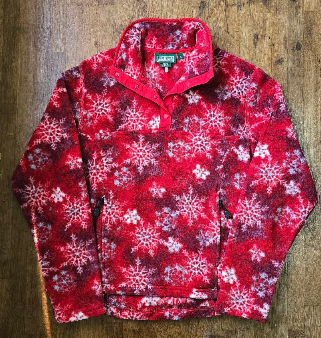 L.L.Bean 엘엘빈 woman M 후리스 스냅티 신칠라  상품이미지1