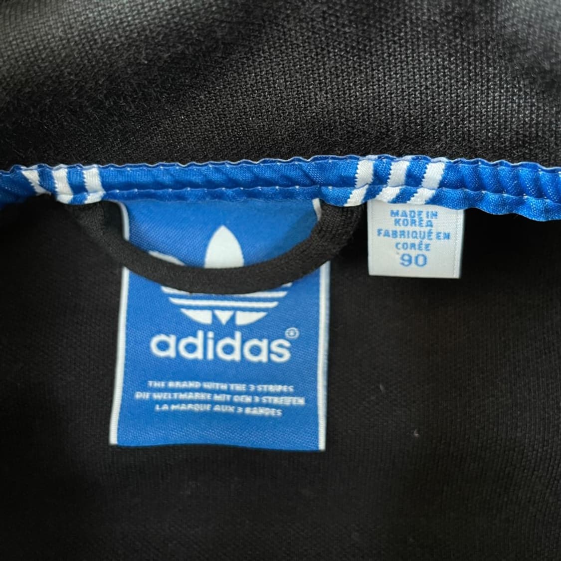 90 아디다스 유로파 블랙 져지 상품이미지4