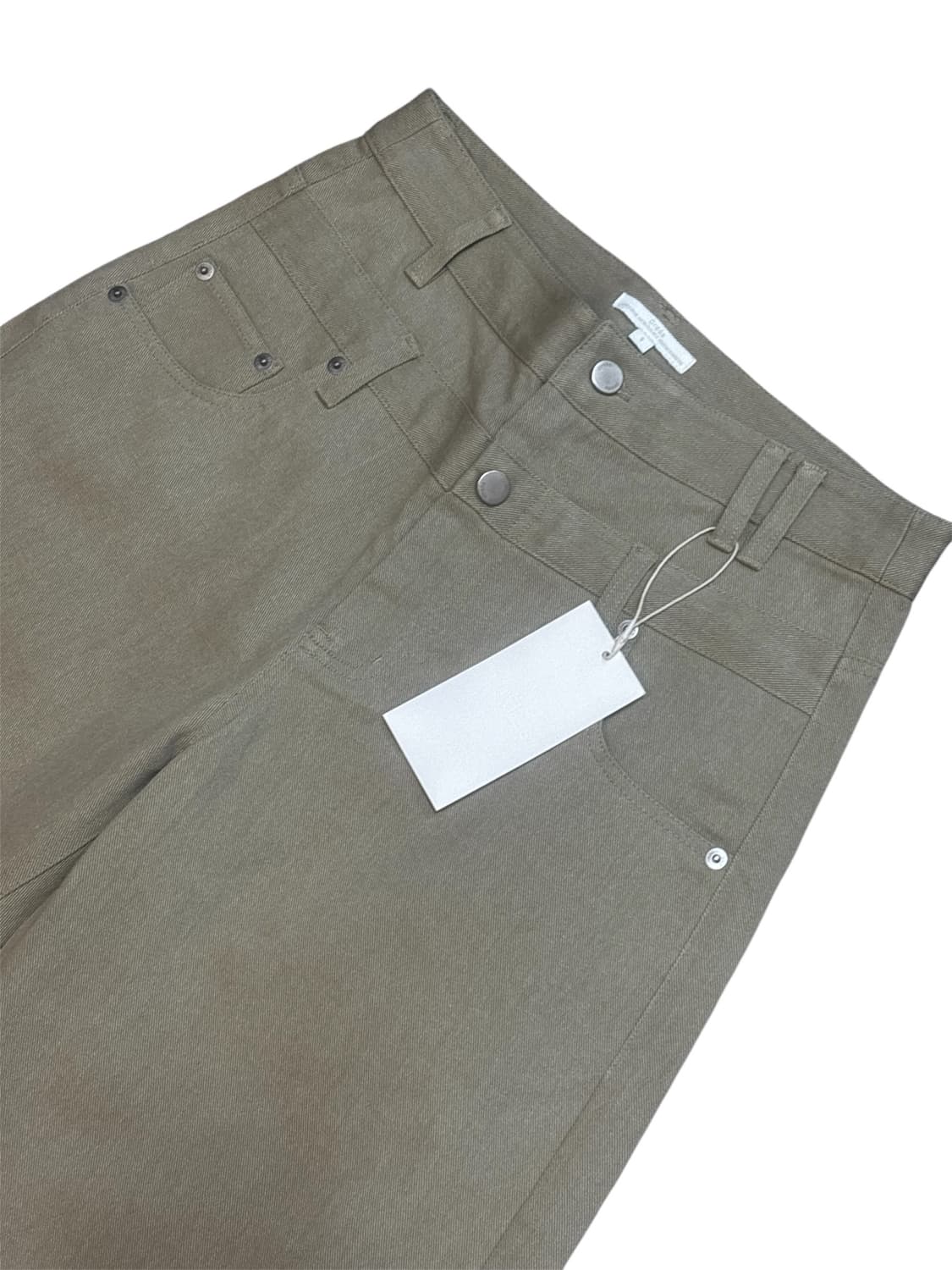 오데스(ORDES) 더블 웨이스트 팬츠/새상품 상품이미지8