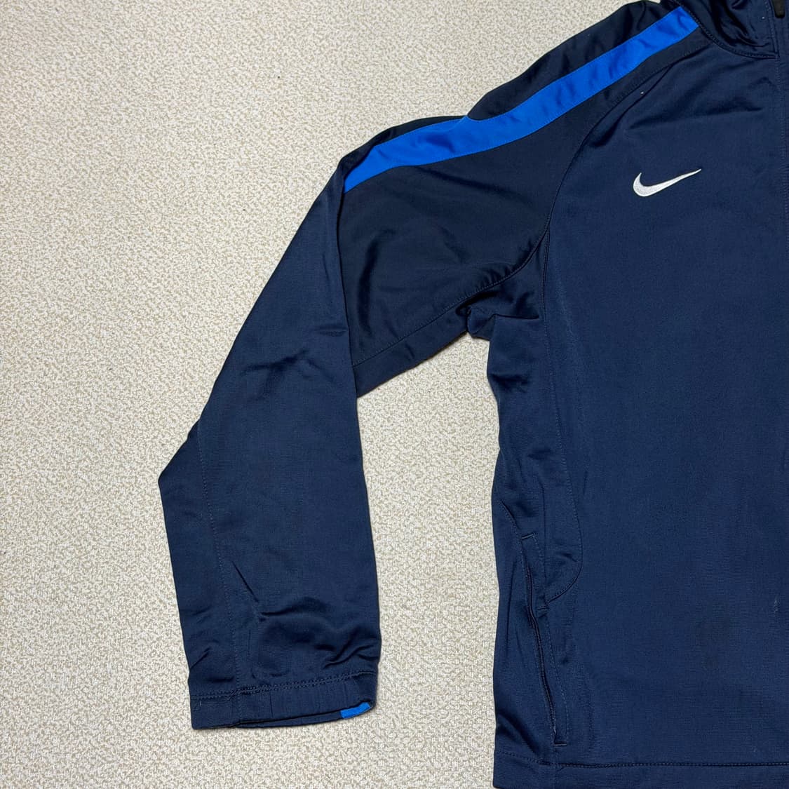 나이키 L 스우시 로고 트랙탑 져지 자켓 네이비 상품이미지3