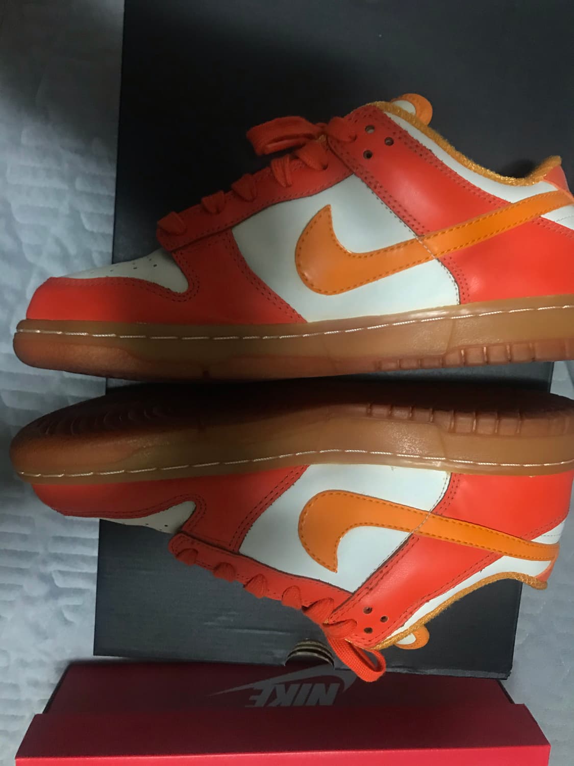 나이키 덩크 로우 오렌지 블레이즈 245사이즈 상품이미지2