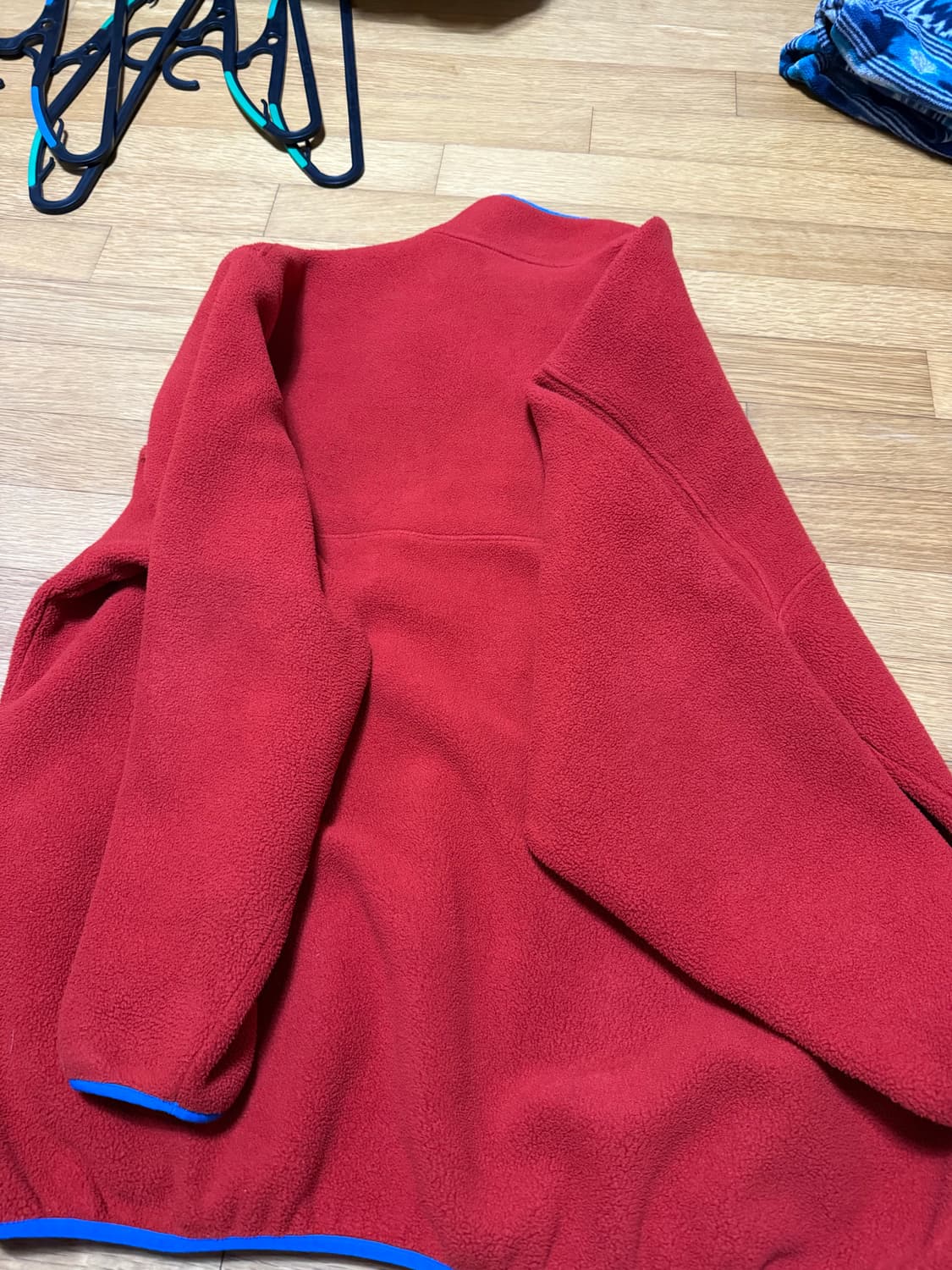 XL 파타고니아 신칠라 레드 포켓 블루 상품이미지3