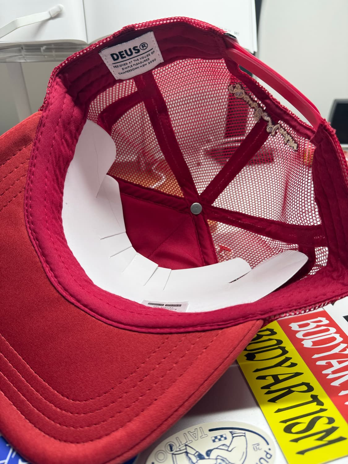 데우스엑스마키나 트러커 레드 상품이미지3