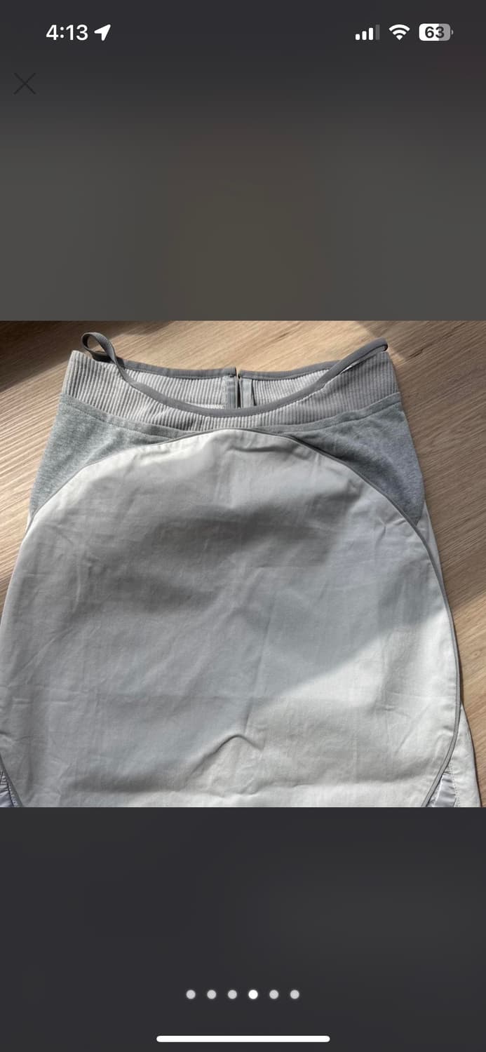 000 Undefined 화이트 스커트 상품이미지4