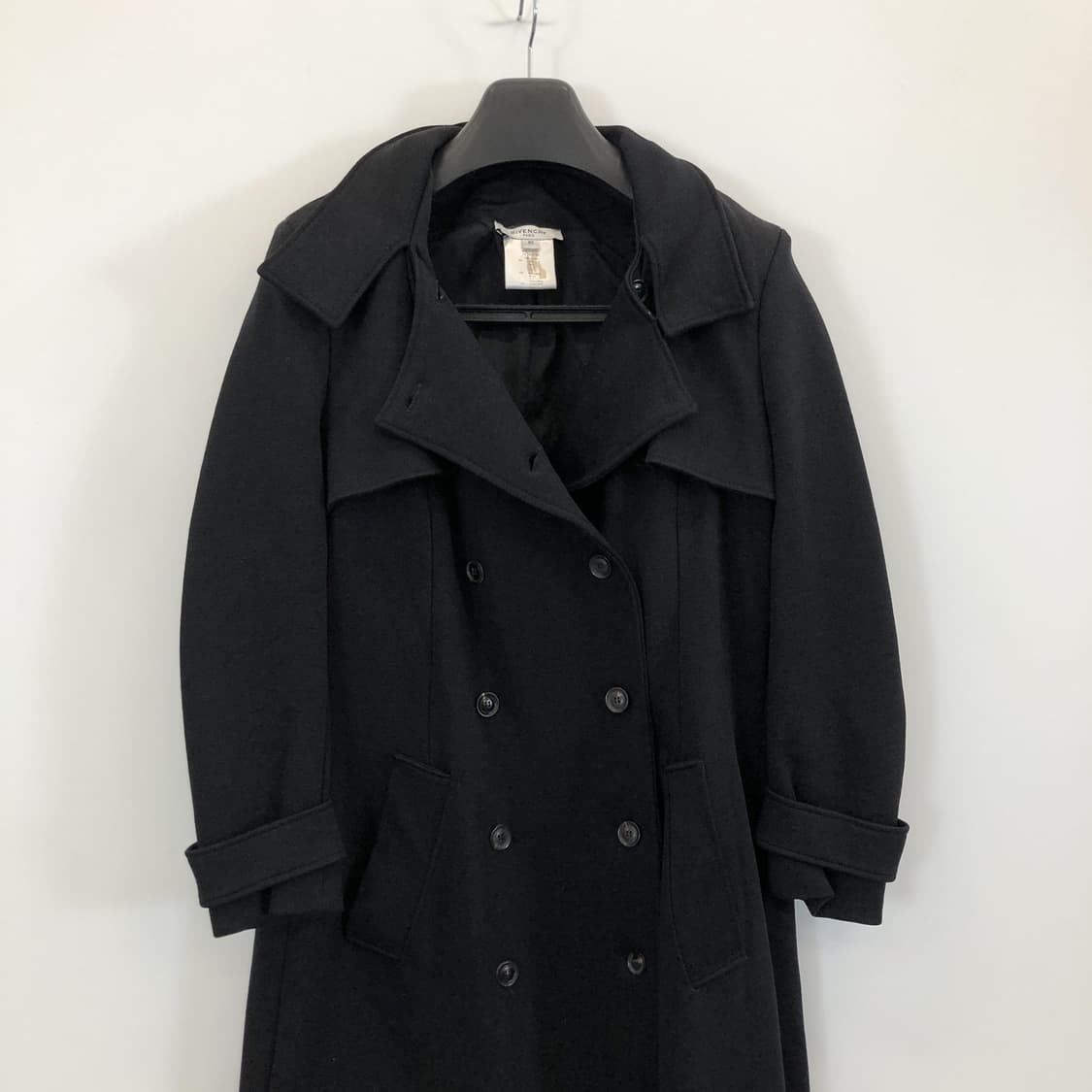 지방시 더블브레스티드 트렌치울코트 55  상품이미지6