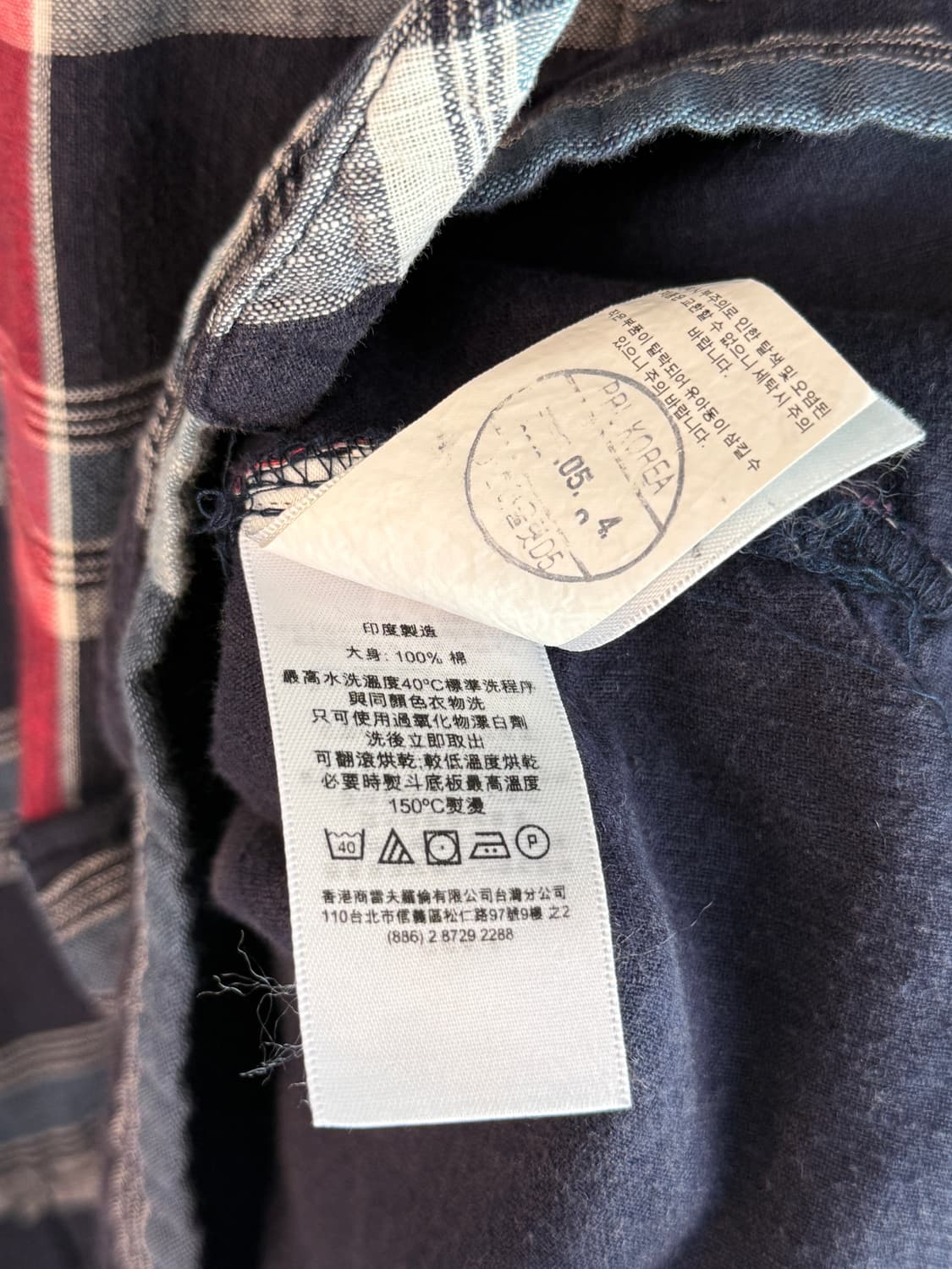 Denim & Supply Ralph Lauren 체크 후드 아노락 셔츠 상품이미지6