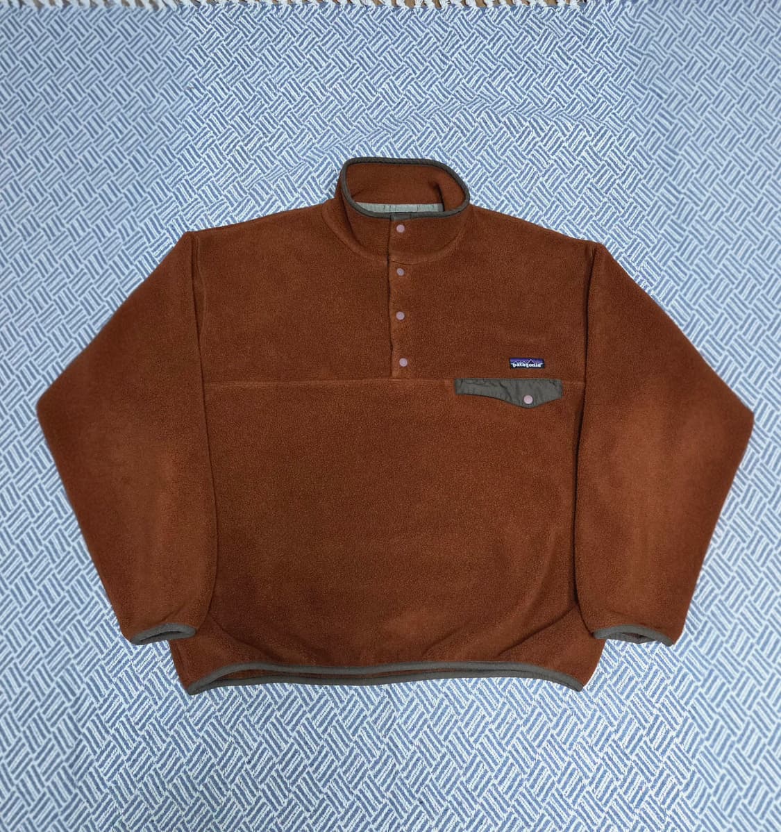 (L)파타고니아 08s 빈티지브라운 신칠라 플리스 카멜 상품이미지1