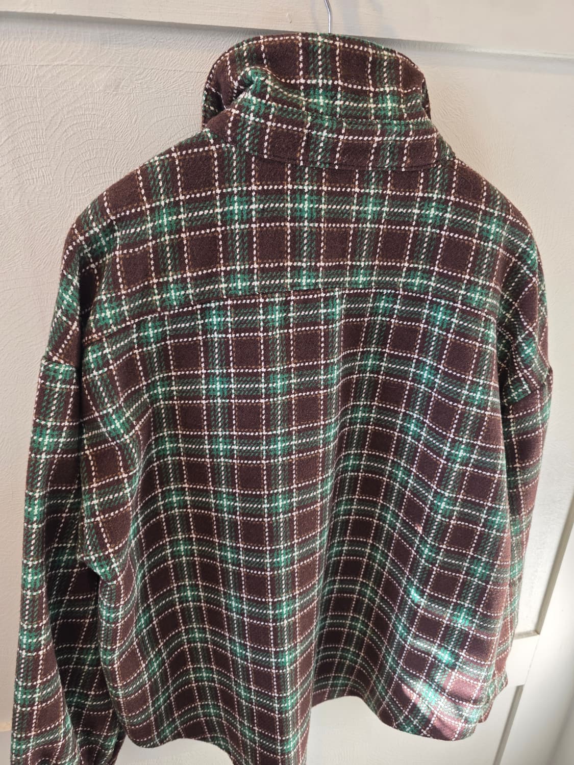 올리브데올리브  플랩포켓 체크 셔츠 상품이미지6