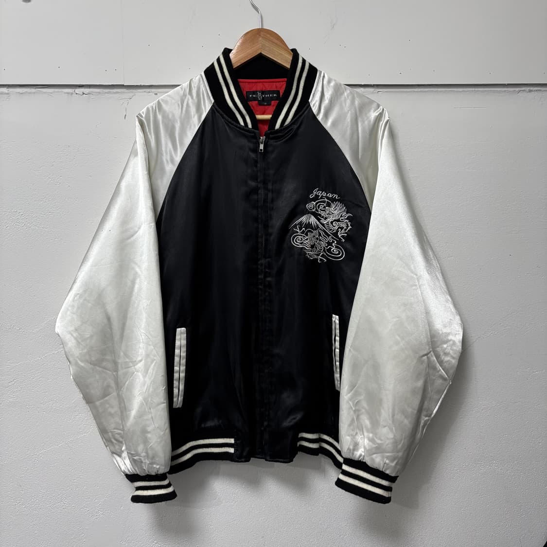 빈티지 검흰 스카잔 상품이미지2