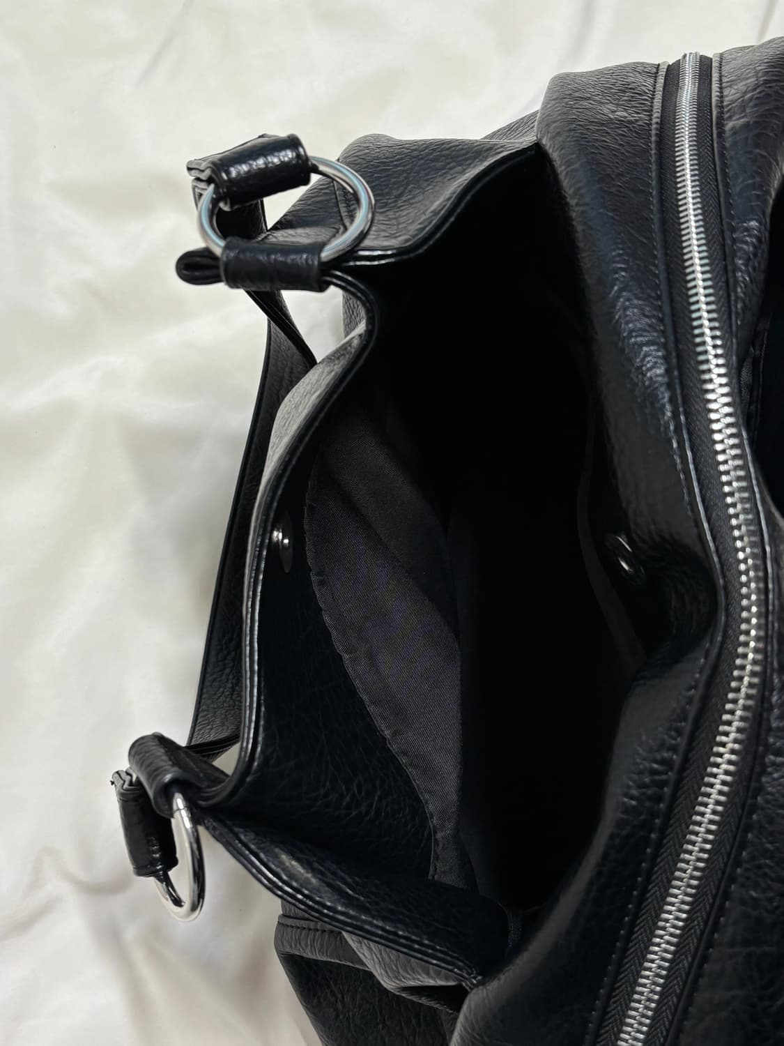 (무료배송) 애즈온 보니타 빅 백 블랙 상품이미지7