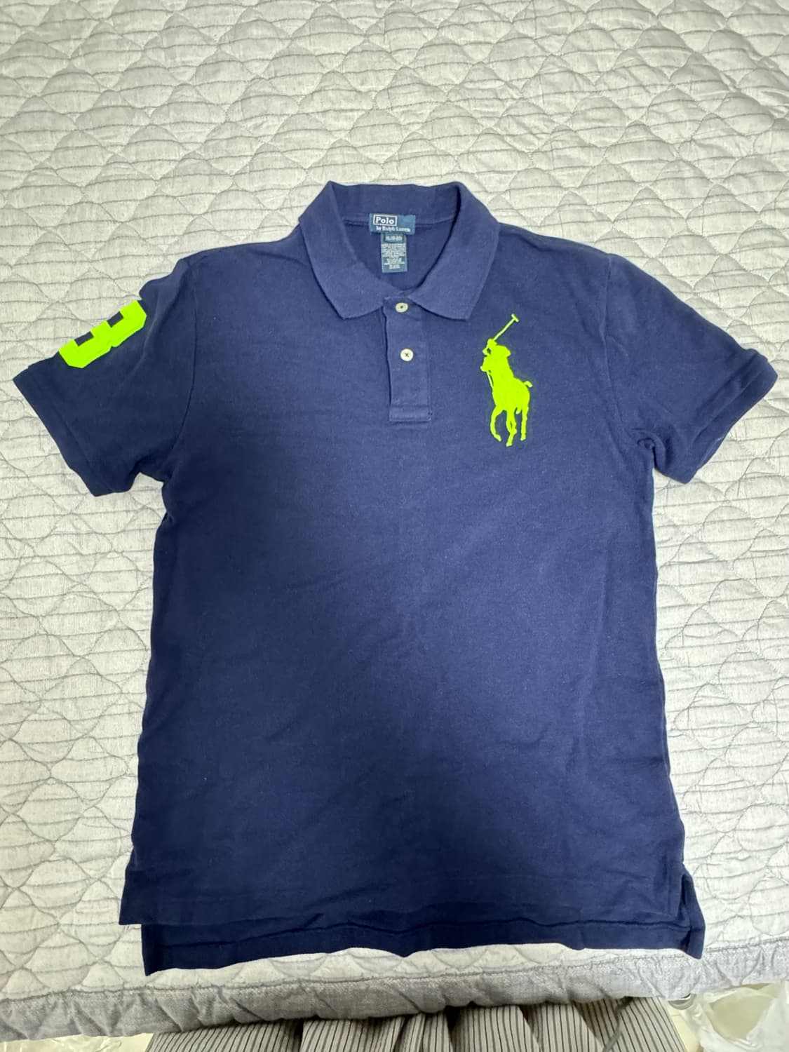 폴로 랄프로렌 네이비 빅포니 티셔츠 상품이미지1