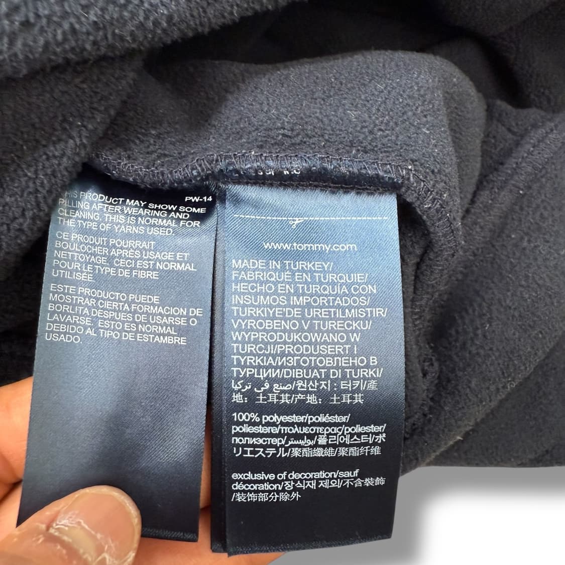 타미힐피거 플리스 자켓 r1870  상품이미지8