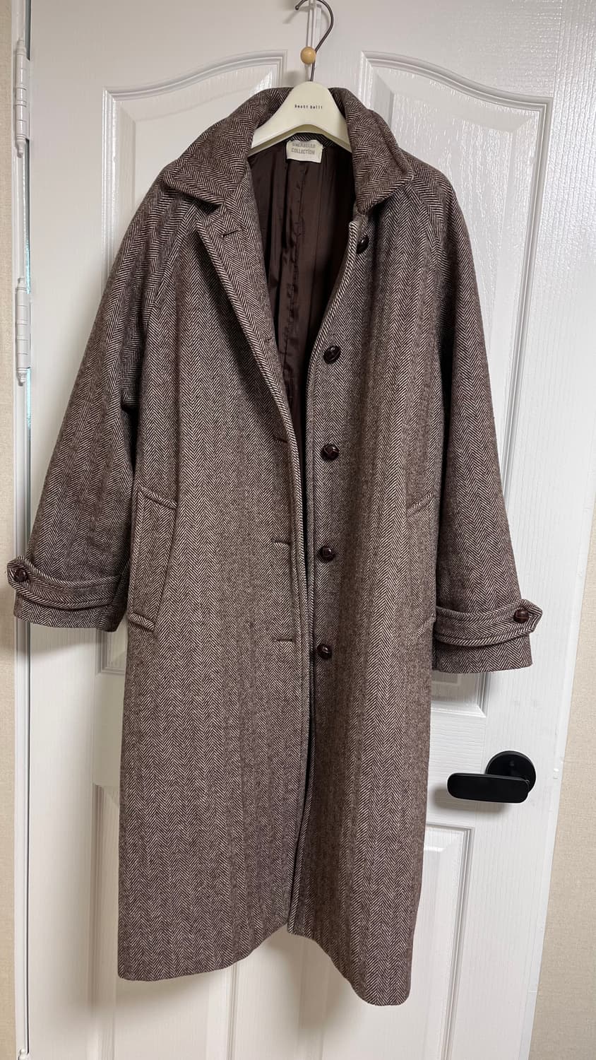 캐롤 코트(브라운 헤링본 코트) 상품이미지4