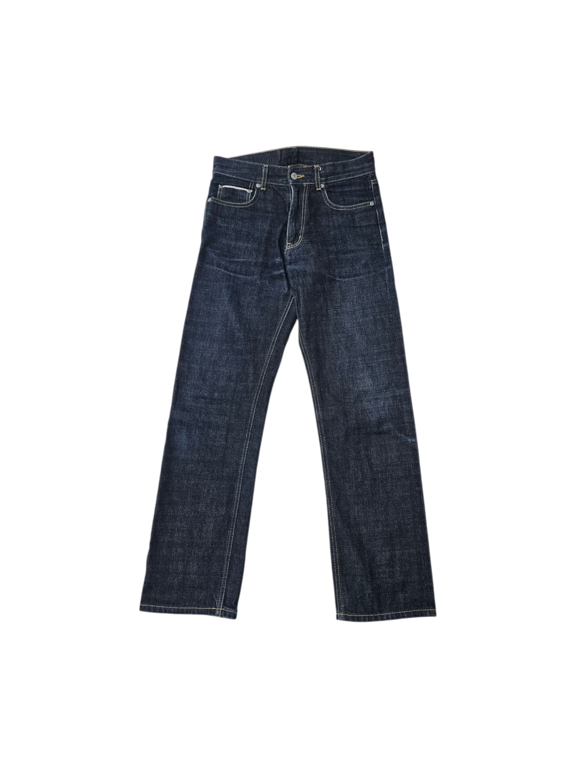 유니폼브릿지 셀비지 데님 원 워시드 S 상품이미지1