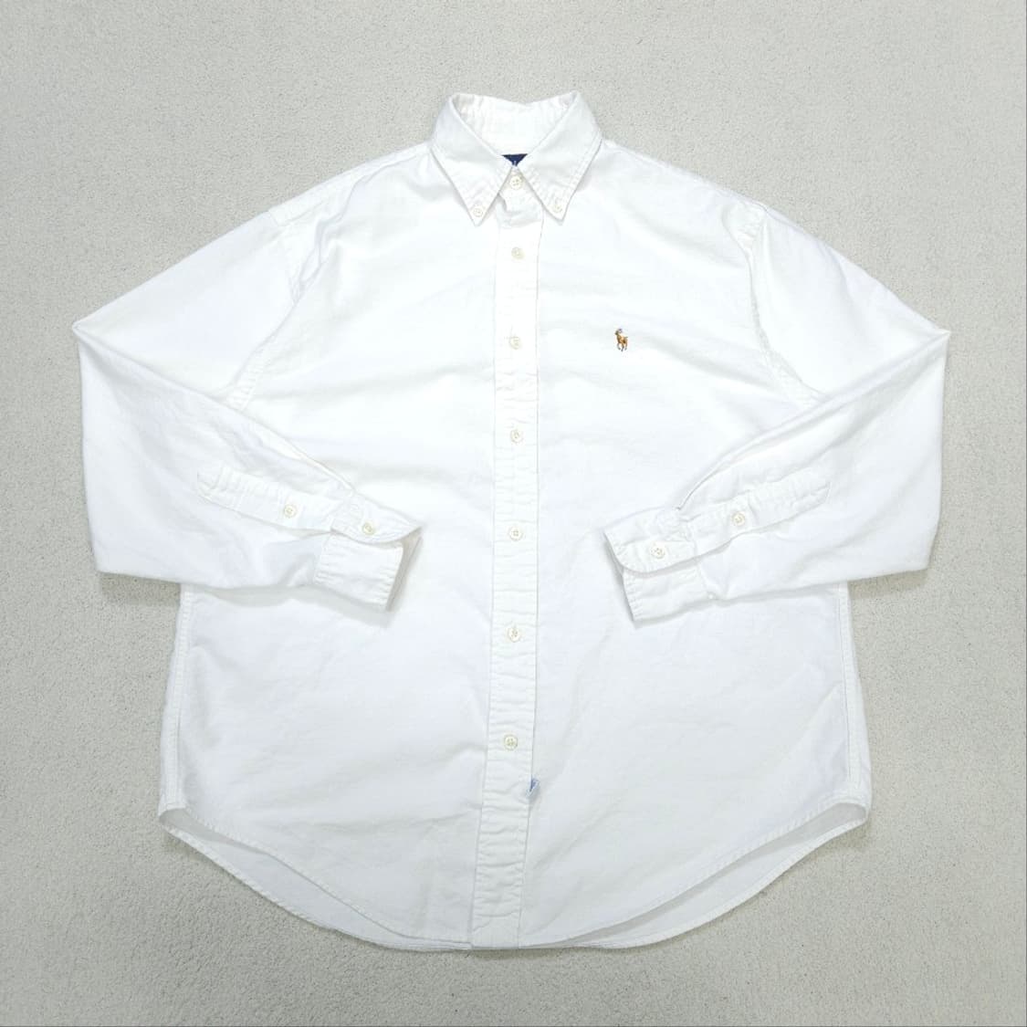 90s 폴로 랄프 로렌 옥스포드 화이트 빅셔츠 8 상품이미지1