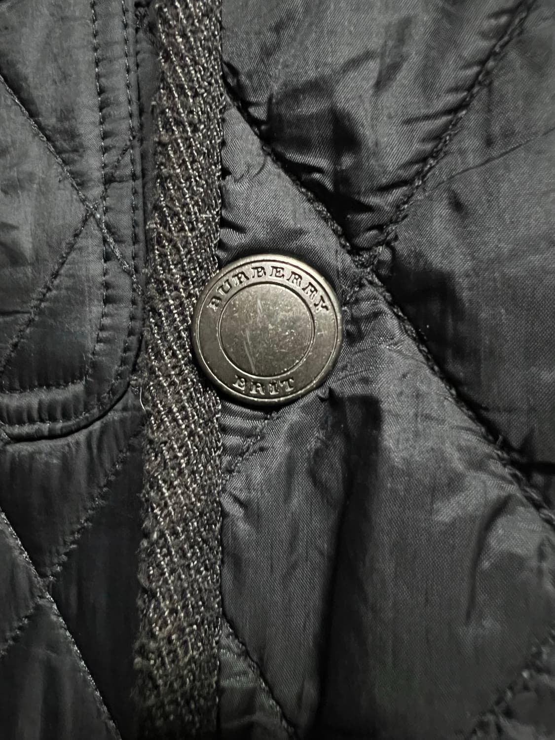 버버리 브릿 블랙 퀄팅자켓  상품이미지3