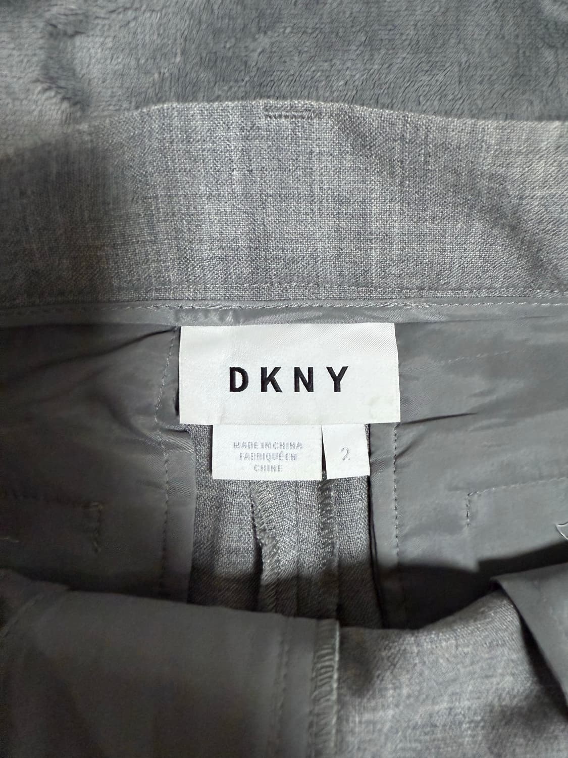 DKNY 그레이 팬츠 정품 상품이미지1