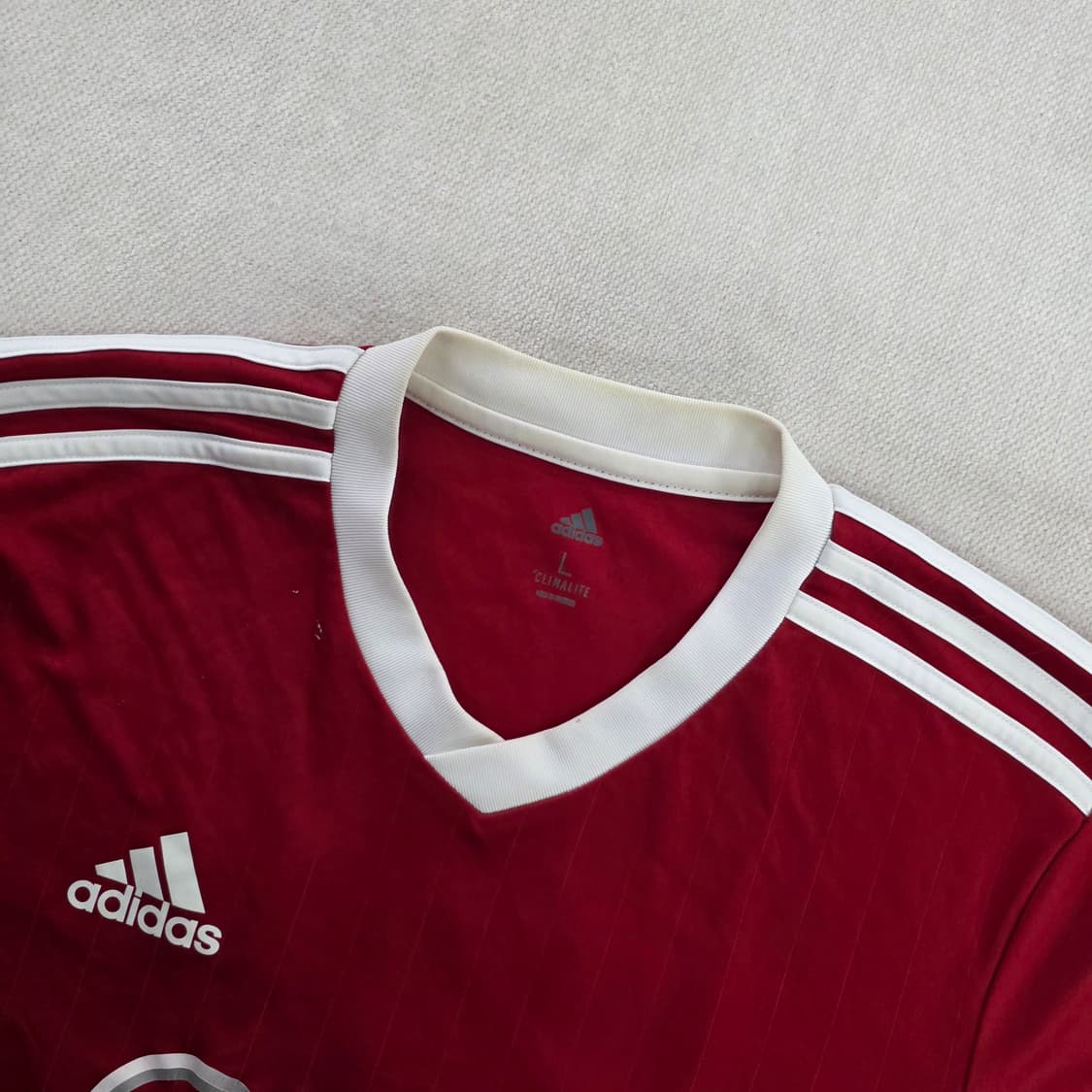 [L] 아디다스 축구 아우디 로고 클라이마라이트 긴팔티 1231J 상품이미지2