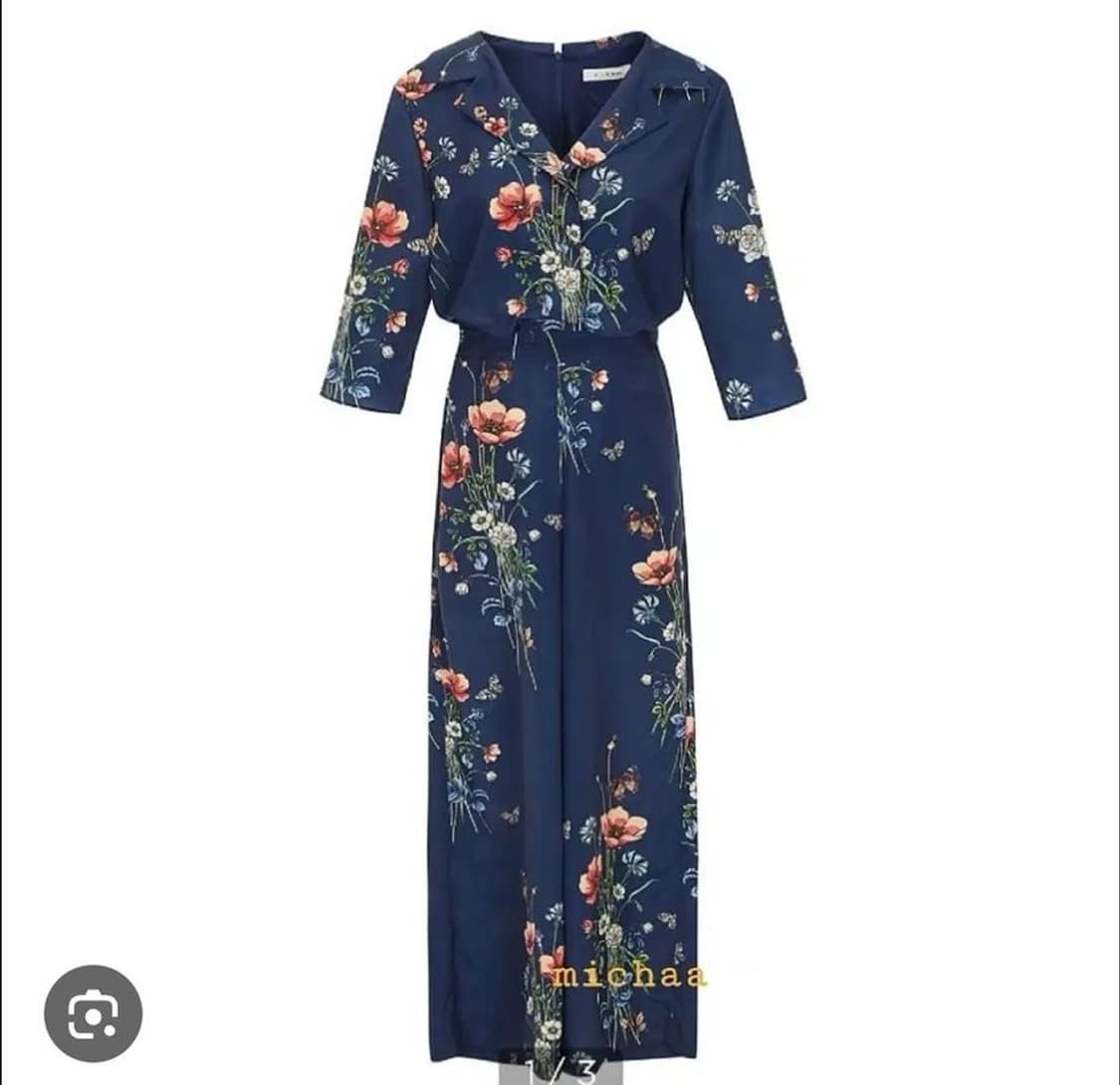 MICHAA  플로럴 프린트 점프수트 85-97-160사이즈 상품이미지1