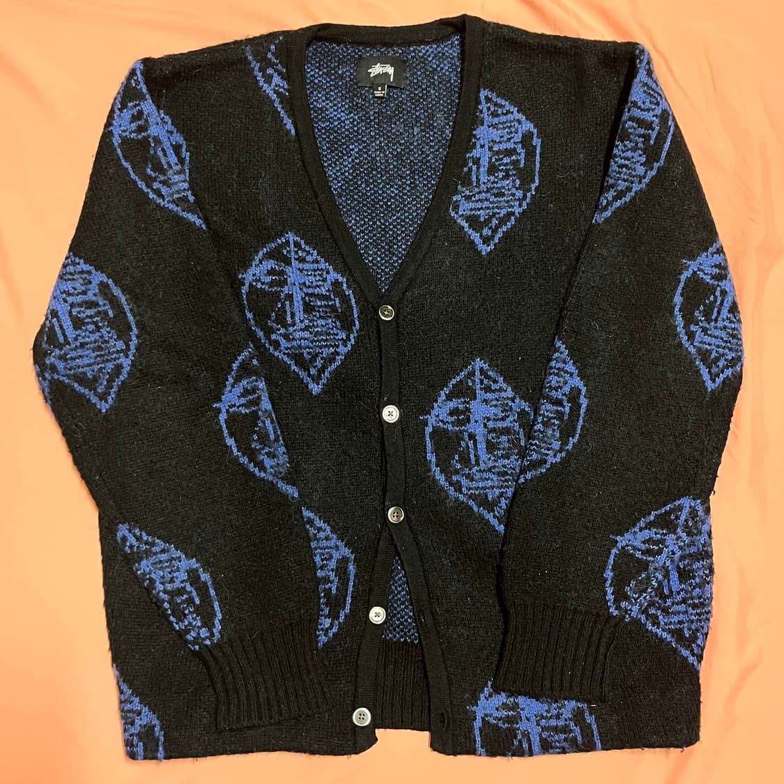 스투시 모헤어 마스크 가디건 상품이미지2