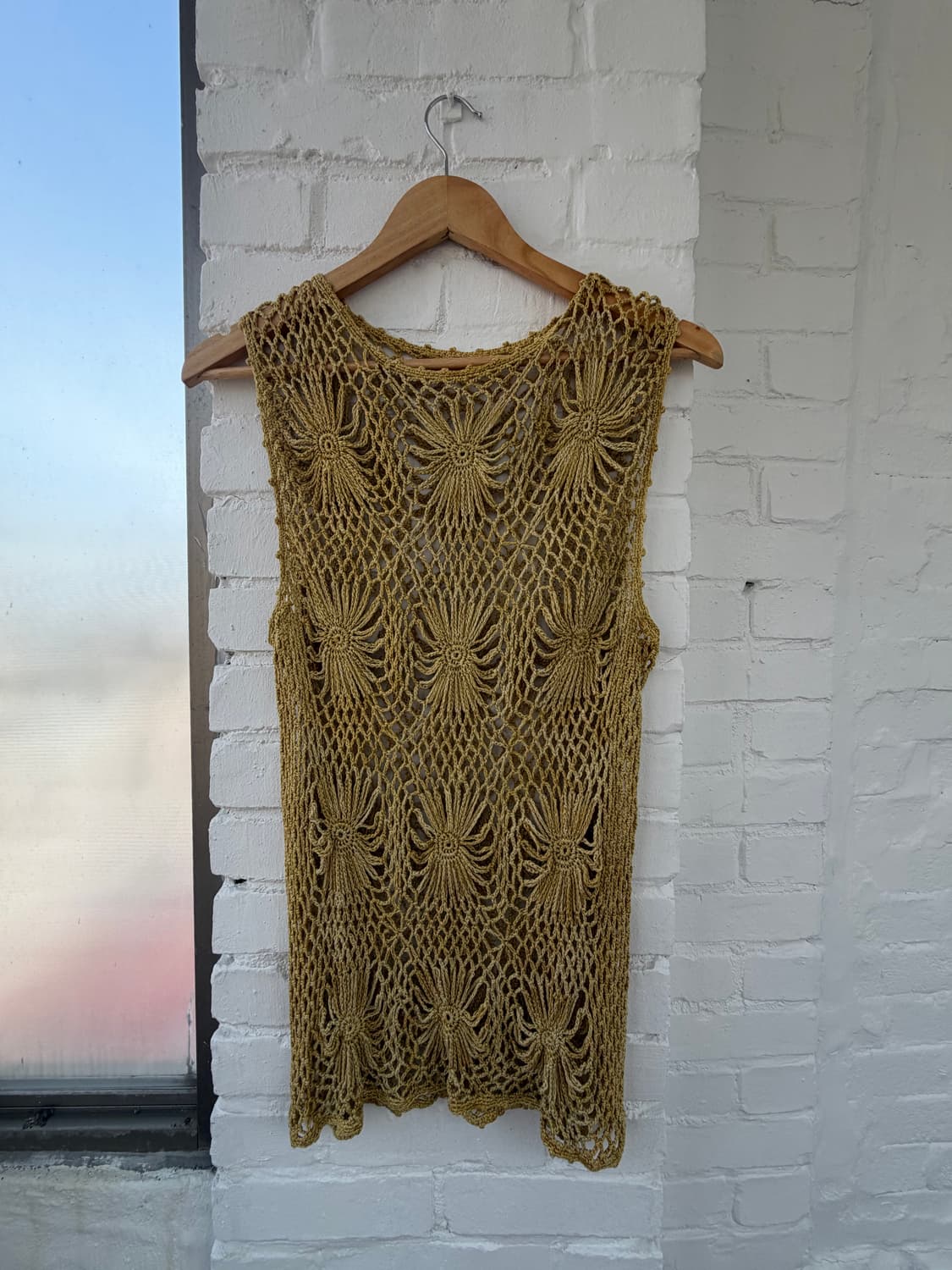 #13 Hand-knit Floral Crochet Vest 상품이미지2